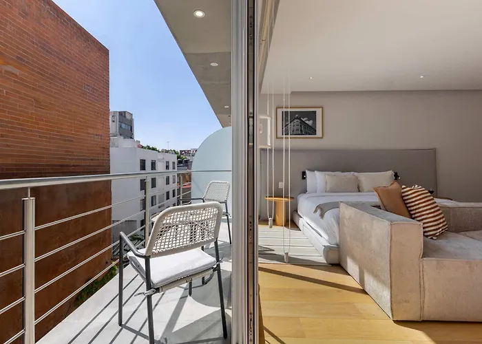 501 Std A Capitalia Urban With Balcony And Gym * Mexico City
